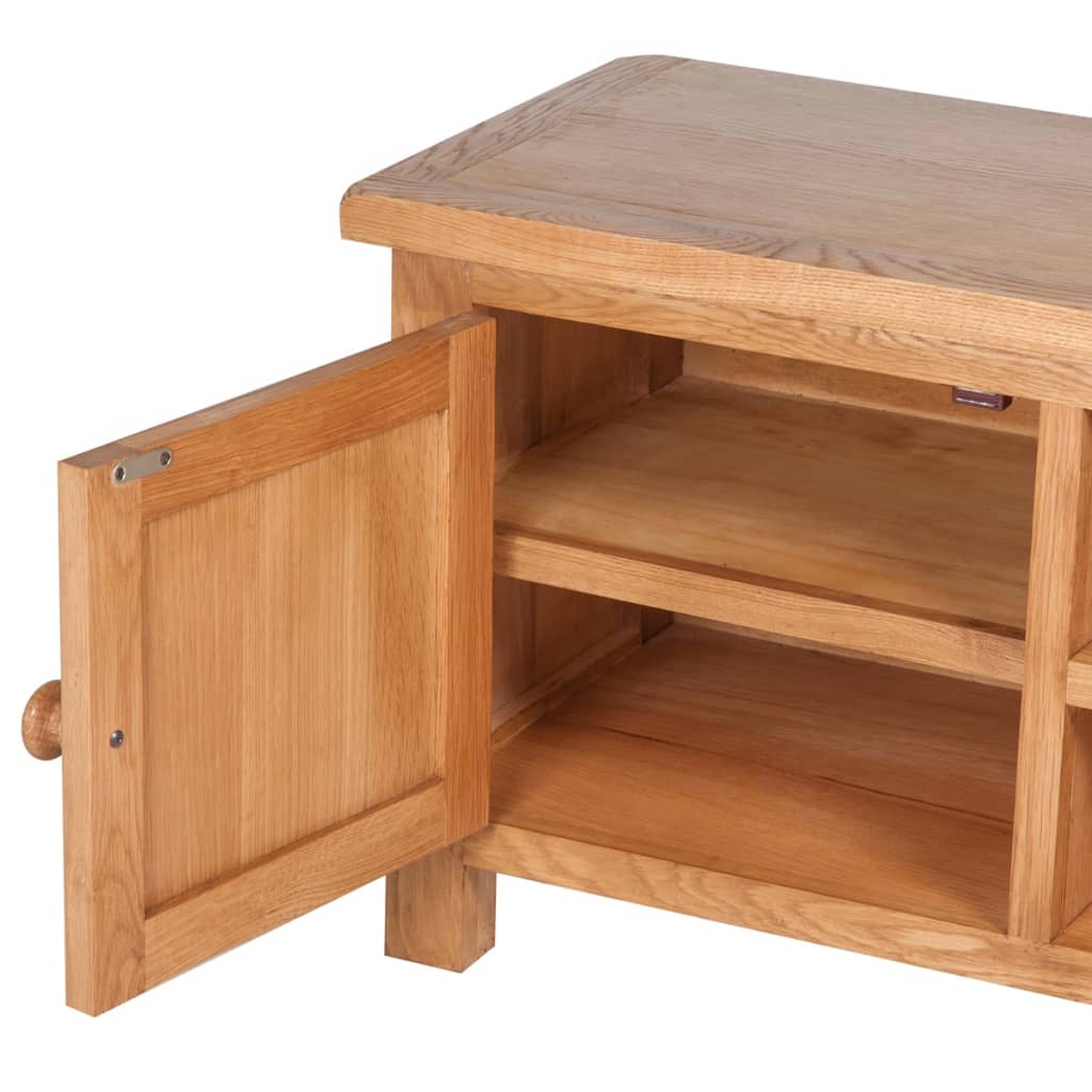 Tv Stolek 103 X 36 X 46 Cm Masivní Dubové Dřevo