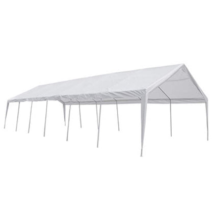 Stanový Materiál Bez Rámu Bílý 12 X 6 M Pe