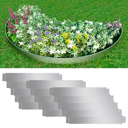 Sada 5 Ks Ohebných Travních Lemů Pozinkovaná Ocel