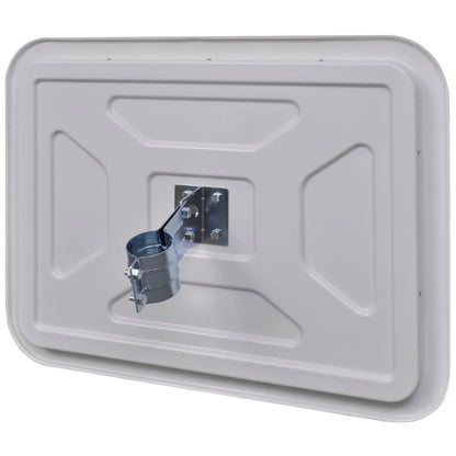 Dopravní Vypouklé Zrcadlo Obdélníkové S Odrazkami