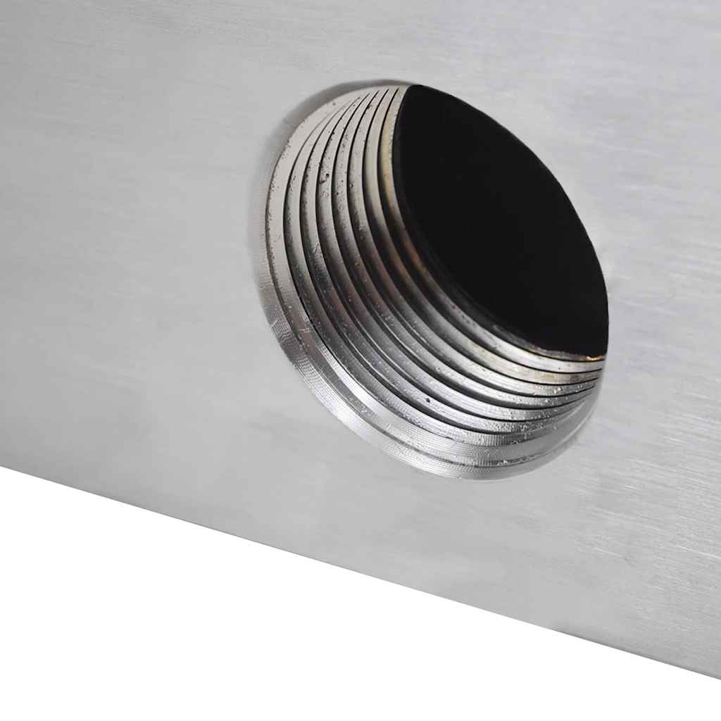 Obdélníková Bazénová Fontána Nerezová Ocel