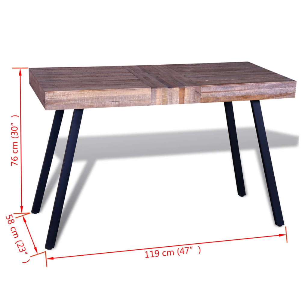Stůl Regenerovaný Teak