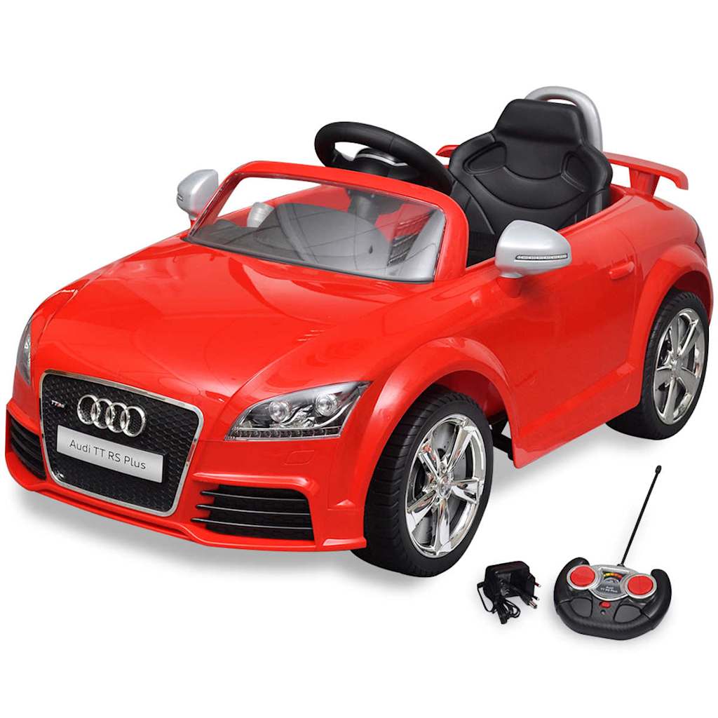 Audi Tt Rs Dětské Auto S Dálkovým Ovládáním Červené
