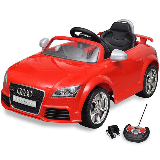 Audi Tt Rs Dětské Auto S Dálkovým Ovládáním Červené
