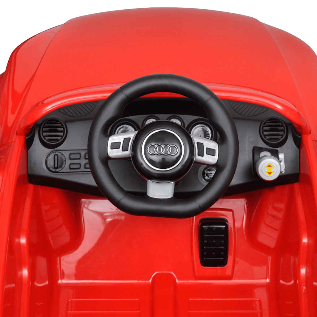 Audi Tt Rs Dětské Auto S Dálkovým Ovládáním Červené
