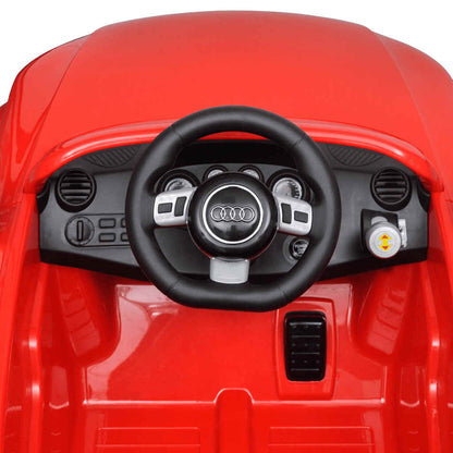 Audi Tt Rs Dětské Auto S Dálkovým Ovládáním Červené