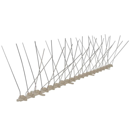 4Řadové Plastové Hroty Proti Ptákům A Holubům Sada 6 Ks