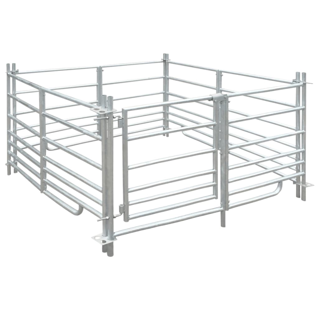 Ohrada Pro Ovce 137 X 137 X 92 Cm, 4 Panely Z Pozinkované Oceli