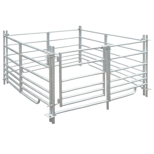 Ohrada Pro Ovce 137 X 137 X 92 Cm, 4 Panely Z Pozinkované Oceli