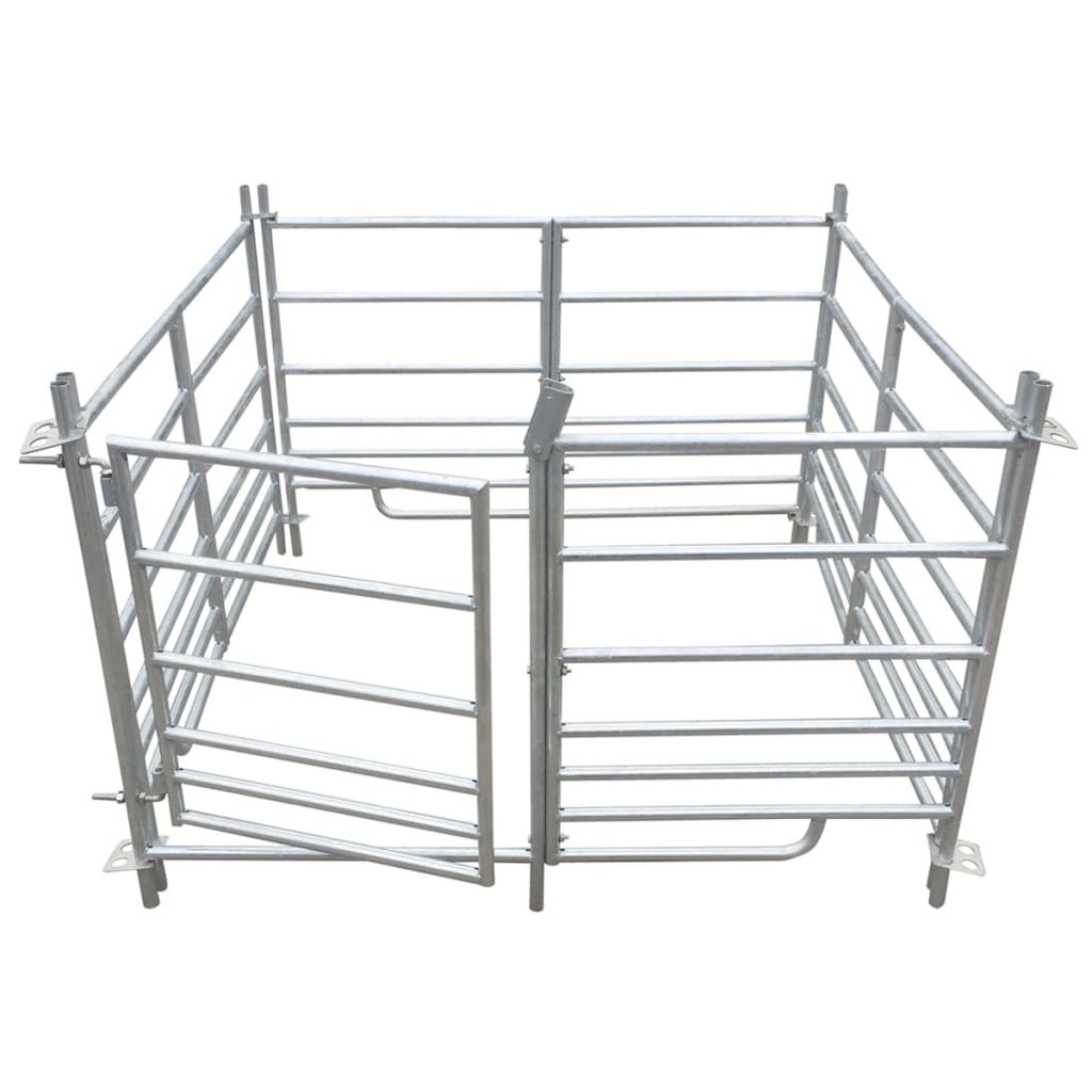 Ohrada Pro Ovce 137 X 137 X 92 Cm, 4 Panely Z Pozinkované Oceli
