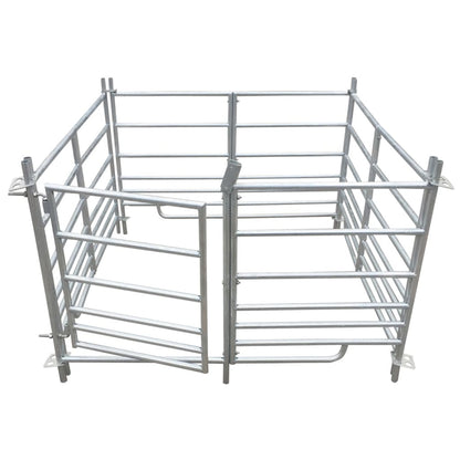 Ohrada Pro Ovce 137 X 137 X 92 Cm, 4 Panely Z Pozinkované Oceli