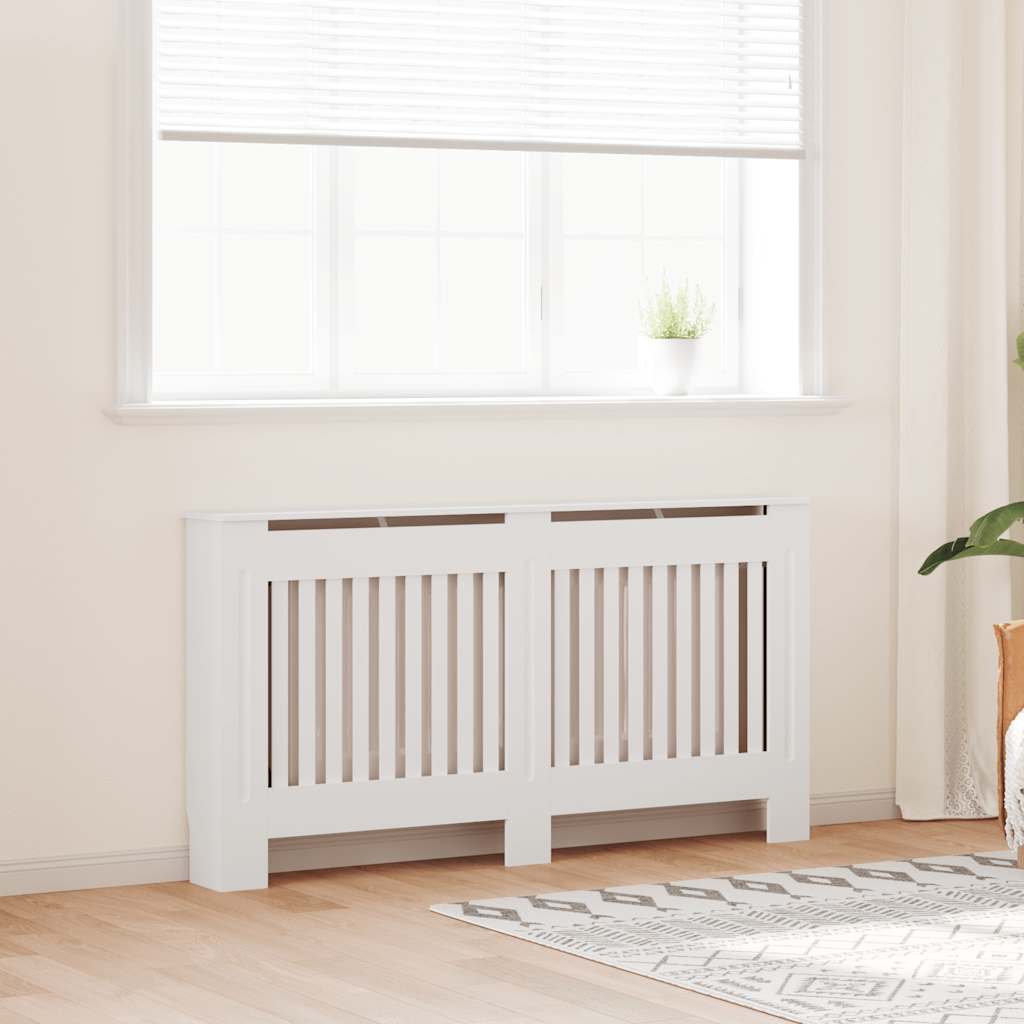Bílý Kryt Z Mdf Na Radiátor, 112 Cm
