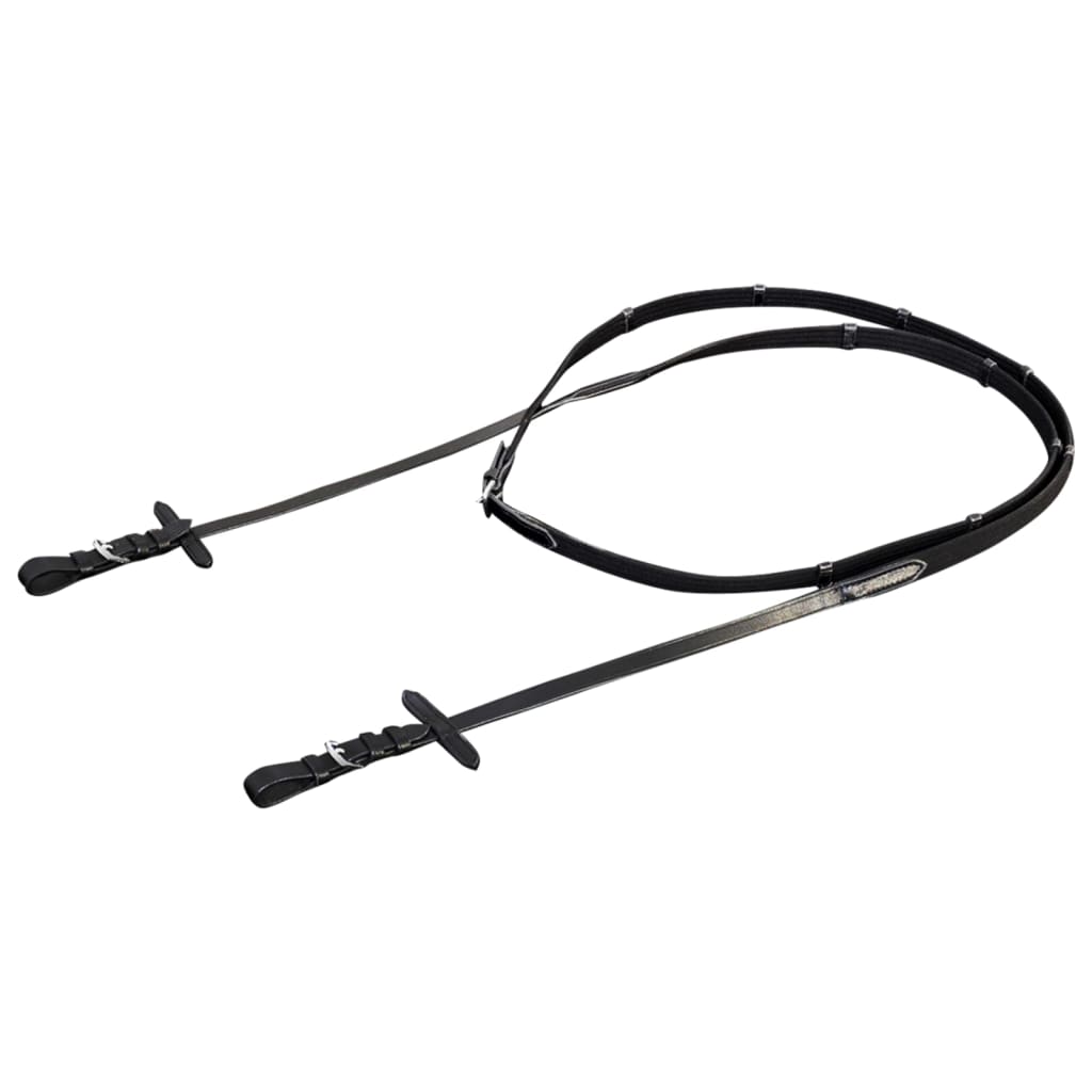 Kožená Uzda S Otěžemi A Udidlem Černá, Vel. Pony