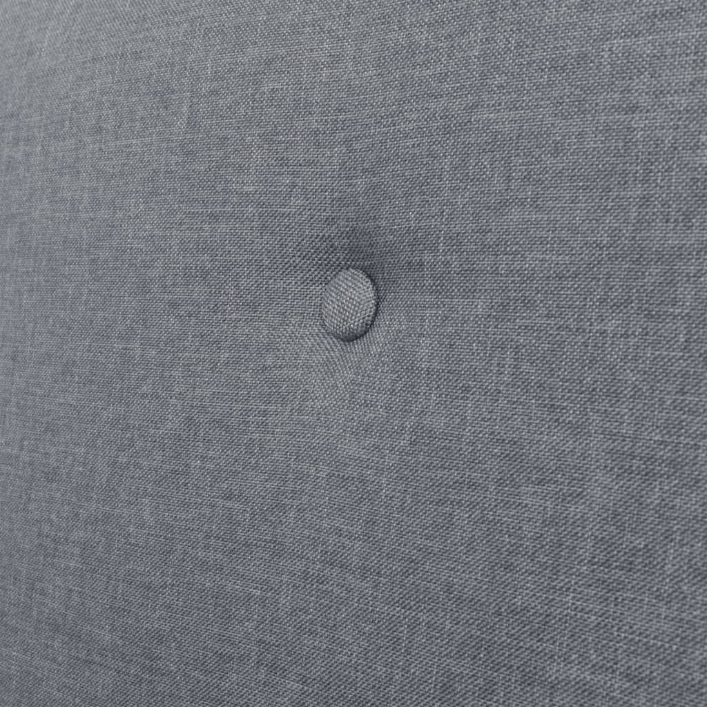 Křeslo Světle Šedé Textil