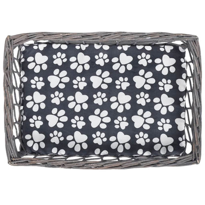 Kočičí Strom/Domeček/Pelíšek/Škrabadlo Vrbové Proutí Poduška Čtverec