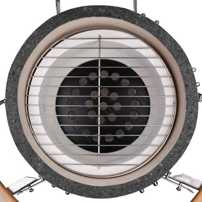 Kamado Zahradní Gril A Udírna Keramický 33 Cm
