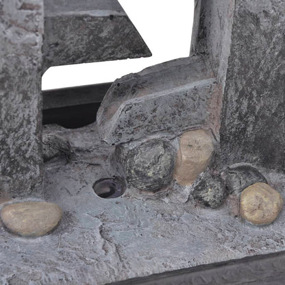 Interiérová Fontánka S Led Osvětlením, Polyresin