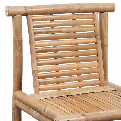 Barové Židle 2 Ks Bambus