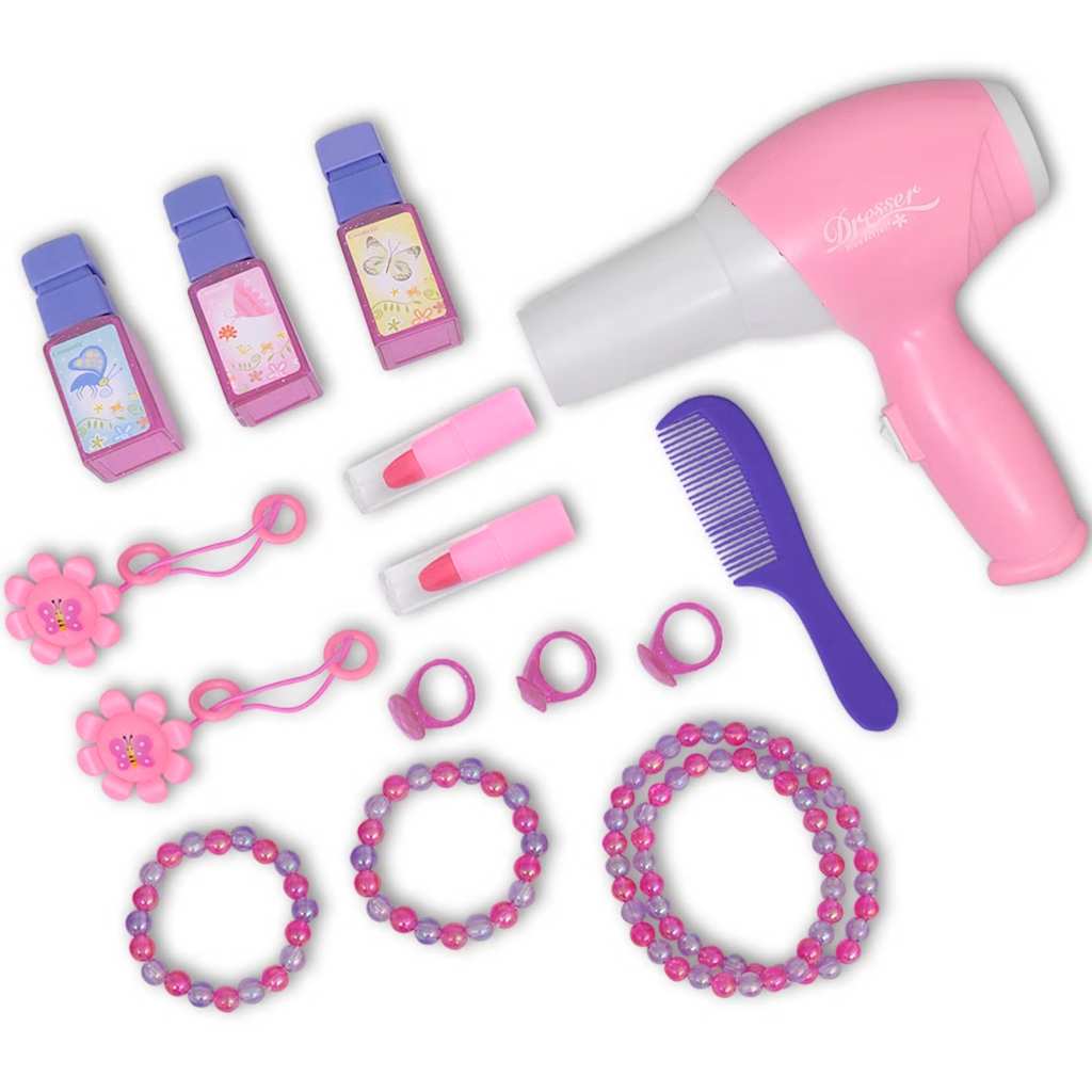 Dětský Toaletní Stolek Na Hraní S 3 Zrcadly, Světly A Zvukovými Efekty