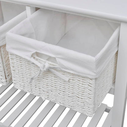 Úložný Příborník Bílý