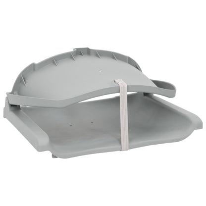 2Dílné Skládací Sedadlo Do Člunu Šedé