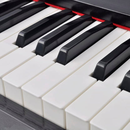 88Klávesové Digitální Piano S Pedály Černá Melaminová Deska