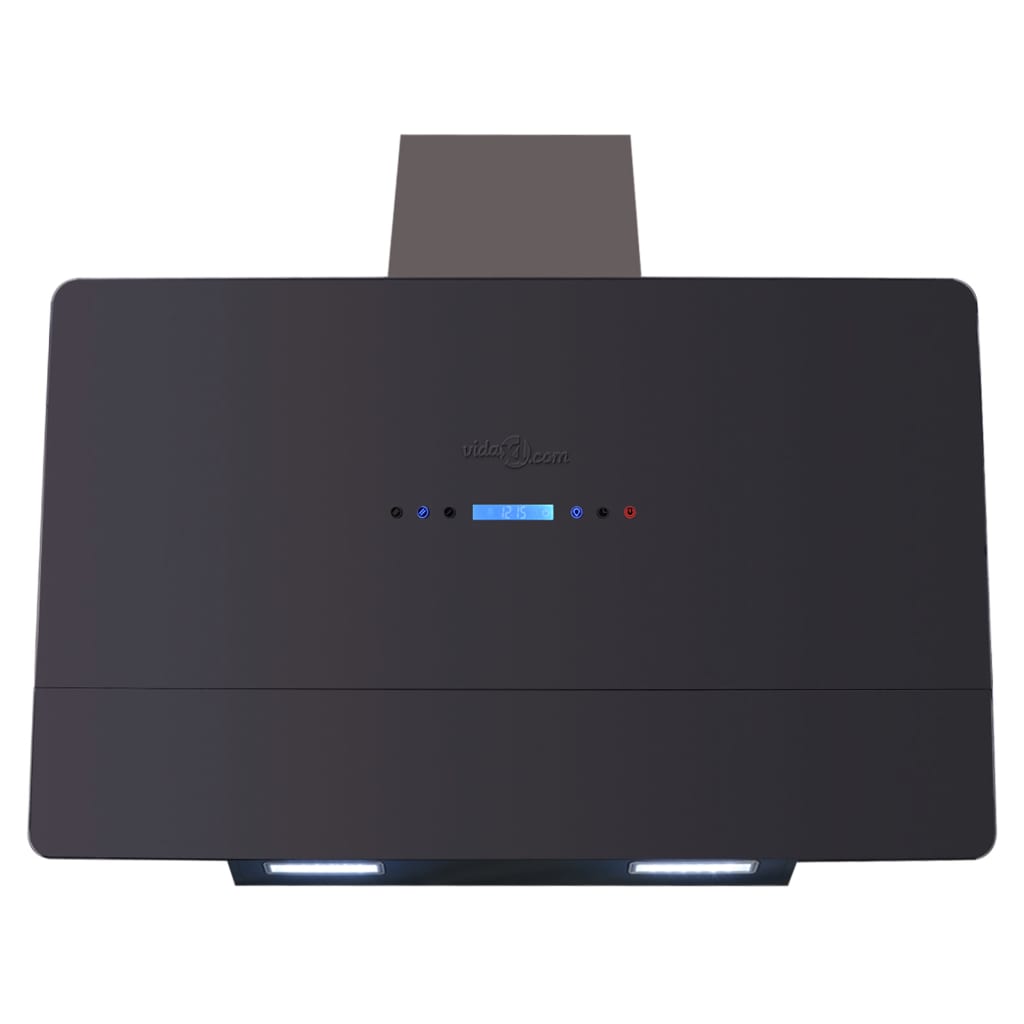 Digestoř S Dotykovým Displejem Černá 900 Mm