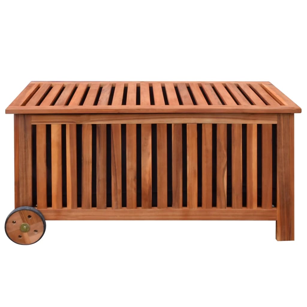 Zahradní Úložný Box 118 X 52 X 58 Cm Dřevěný