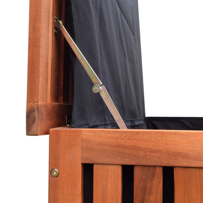 Zahradní Úložný Box 118 X 52 X 58 Cm Dřevěný