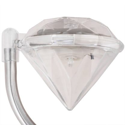 Solární Zahradní Led Svítidla 6 Ks 9 X 7,8 X 29,5 Cm