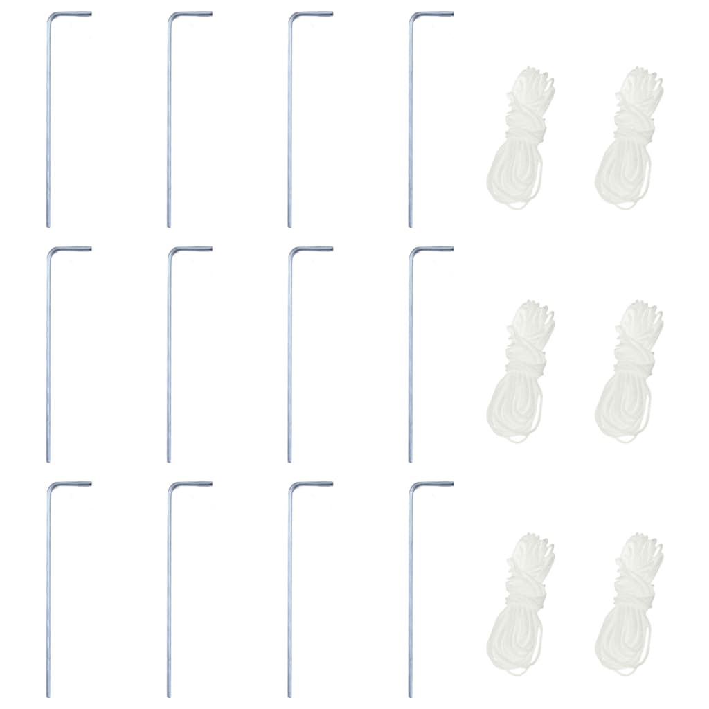 Šestiúhelníkový Party Stan S 6 Stěnami Krémově Bílý 3,6 X 3,1 M