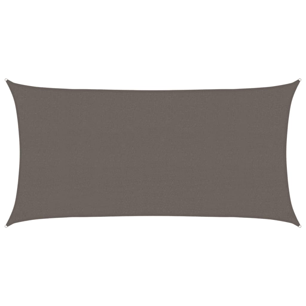 Plachta Proti Slunci Z Hdpe Obdélníková Antracitová