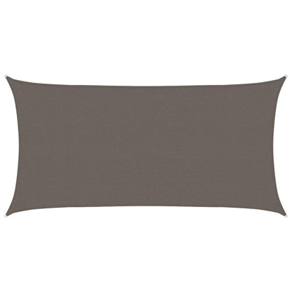 Plachta Proti Slunci Z Hdpe Obdélníková Antracitová