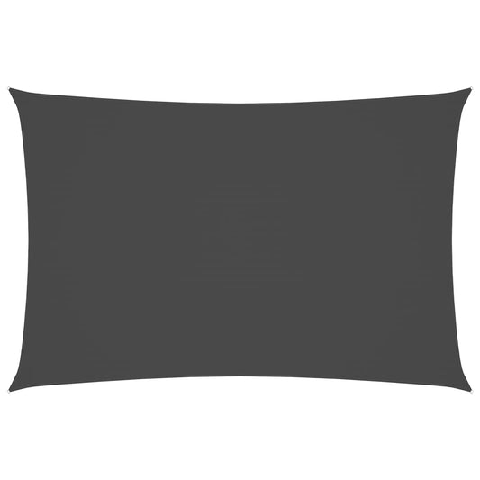 Plachta Proti Slunci Z Oxfordské Látky Obdélník 2X4M Antracit Antracitová
