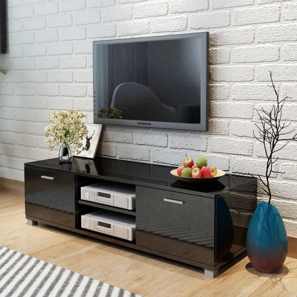 Tv Skříňka Betonově Šedá 120X40,5X35 Cm Kompozitní Dřevo