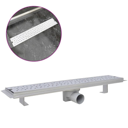 Rovný Sprchový Odtokový Žlab 630 X 140 Mm Nerezová Ocel