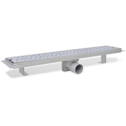 Rovný Sprchový Odtokový Žlab 630 X 140 Mm Nerezová Ocel