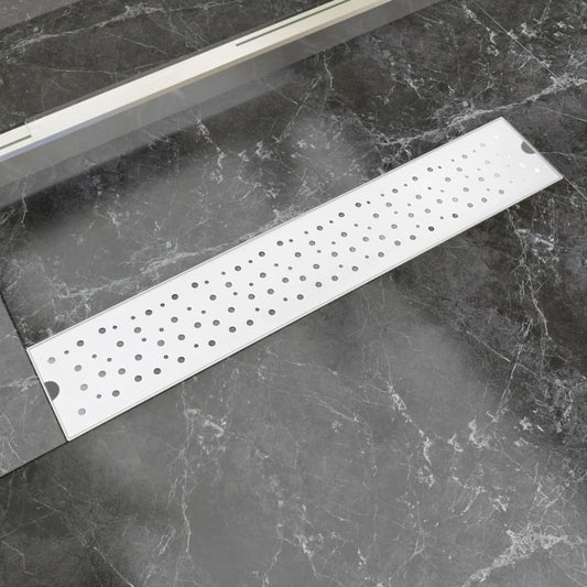 Rovný Sprchový Odtokový Žlab 630 X 140 Mm Nerezová Ocel