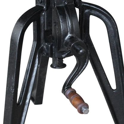 Odkládací Stolek Litina 60X(42–63) Cm