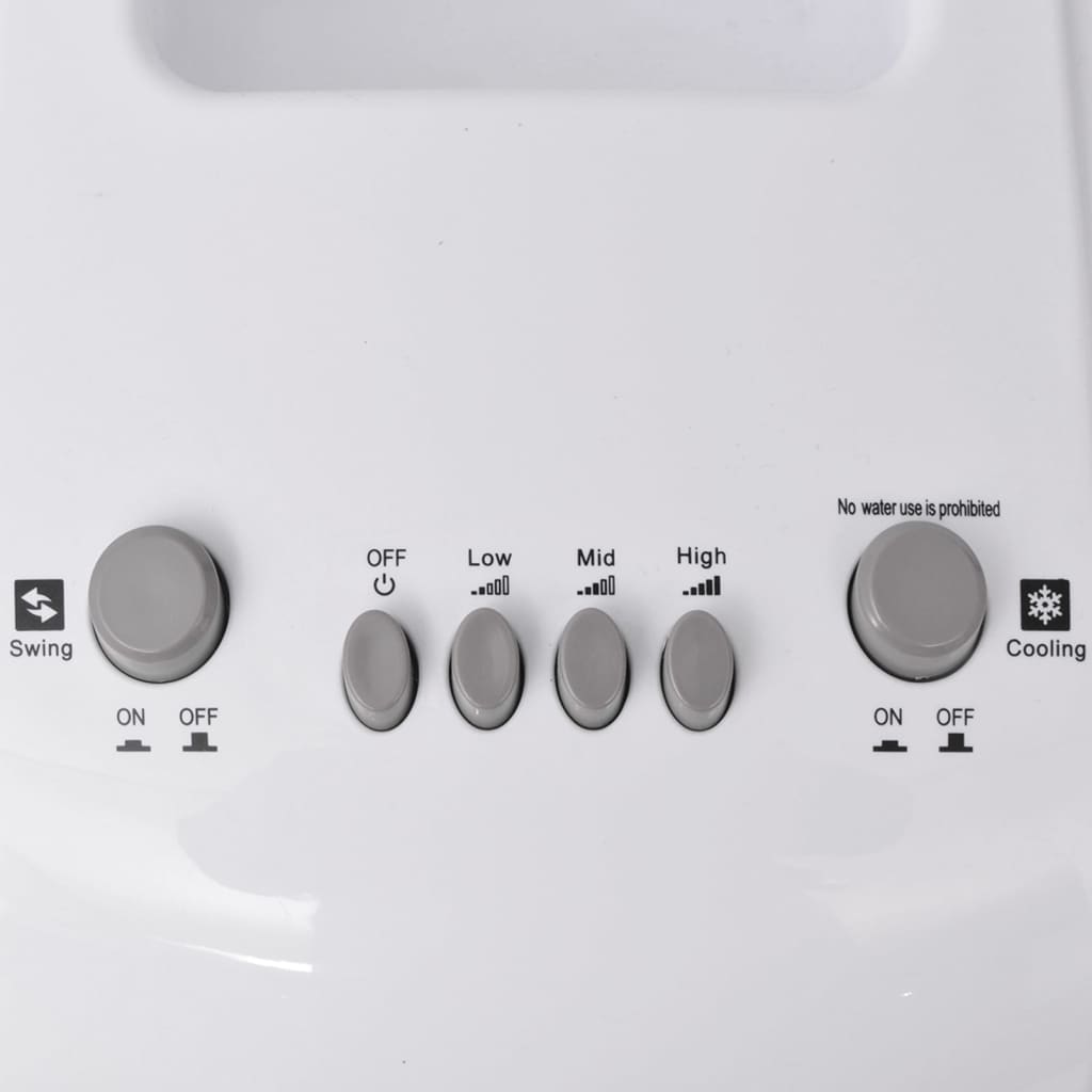 Přenosný Ochlazovač Vzduchu 80 W 4 L 25 X 26 X 56 Cm