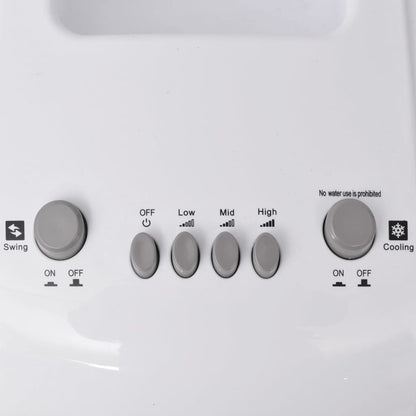 Přenosný Ochlazovač Vzduchu 80 W 4 L 25 X 26 X 56 Cm