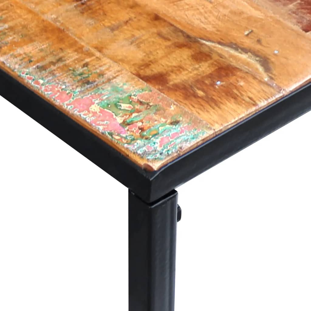 Konzolový Stolek Masivní Recyklované Dřevo 110 X 35 X 76 Cm