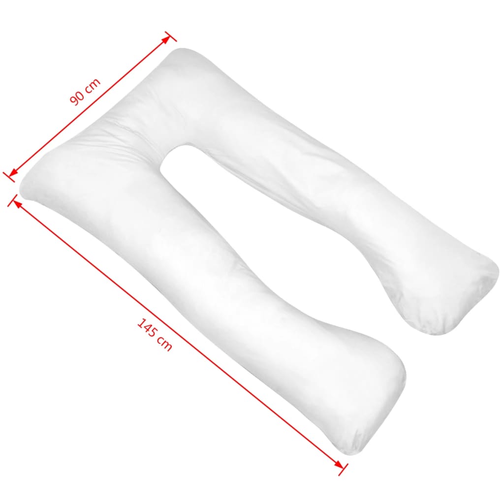 Těhotenský Polštář Bílý