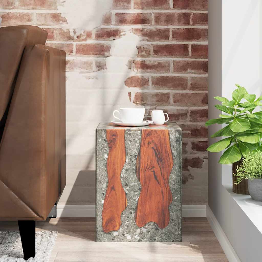 Stolička Masivní Teak A Pryskyřice