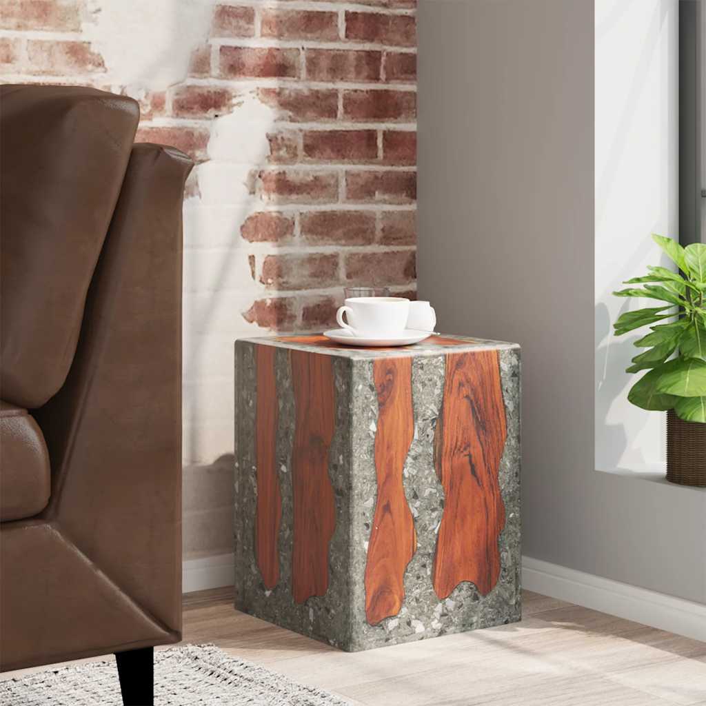 Stolička Masivní Teak A Pryskyřice