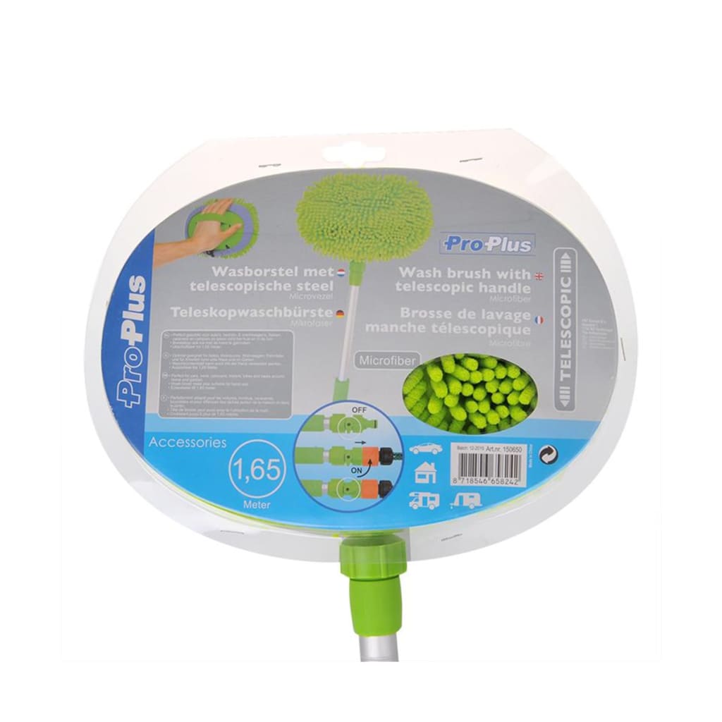 Proplus Kartáč Na Mytí Žinylkový S Teleskopickou Rukojetí 1,65 M 150650