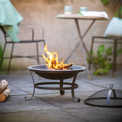Redfire Ohniště Atlanta Černé Ocelové 51 Cm 85014