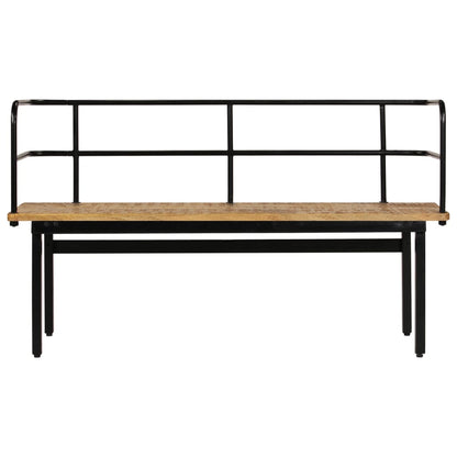 Lavice 120 X 40 X 70 Cm Masivní Mangovníkové Dřevo
