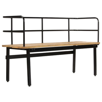 Lavice 120 X 40 X 70 Cm Masivní Mangovníkové Dřevo
