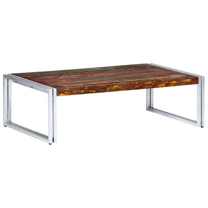 Konferenční Stolek 120 X 60 X 35 Cm Masivní Recyklované Dřevo